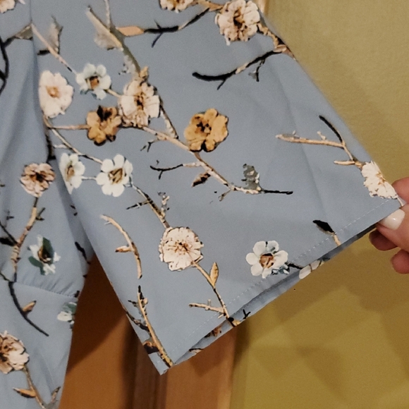 Floral Dress in Blue - Picture 14 of 15